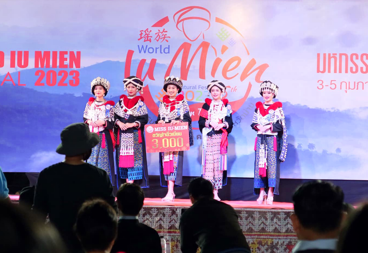 Iu Mien festival in Nan Province, Thailand